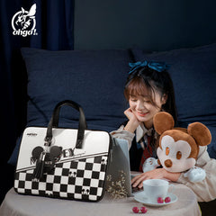 Female Cartoon Apple Handbags
