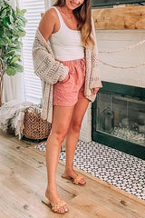 Crochet Knit Loose Cardigan