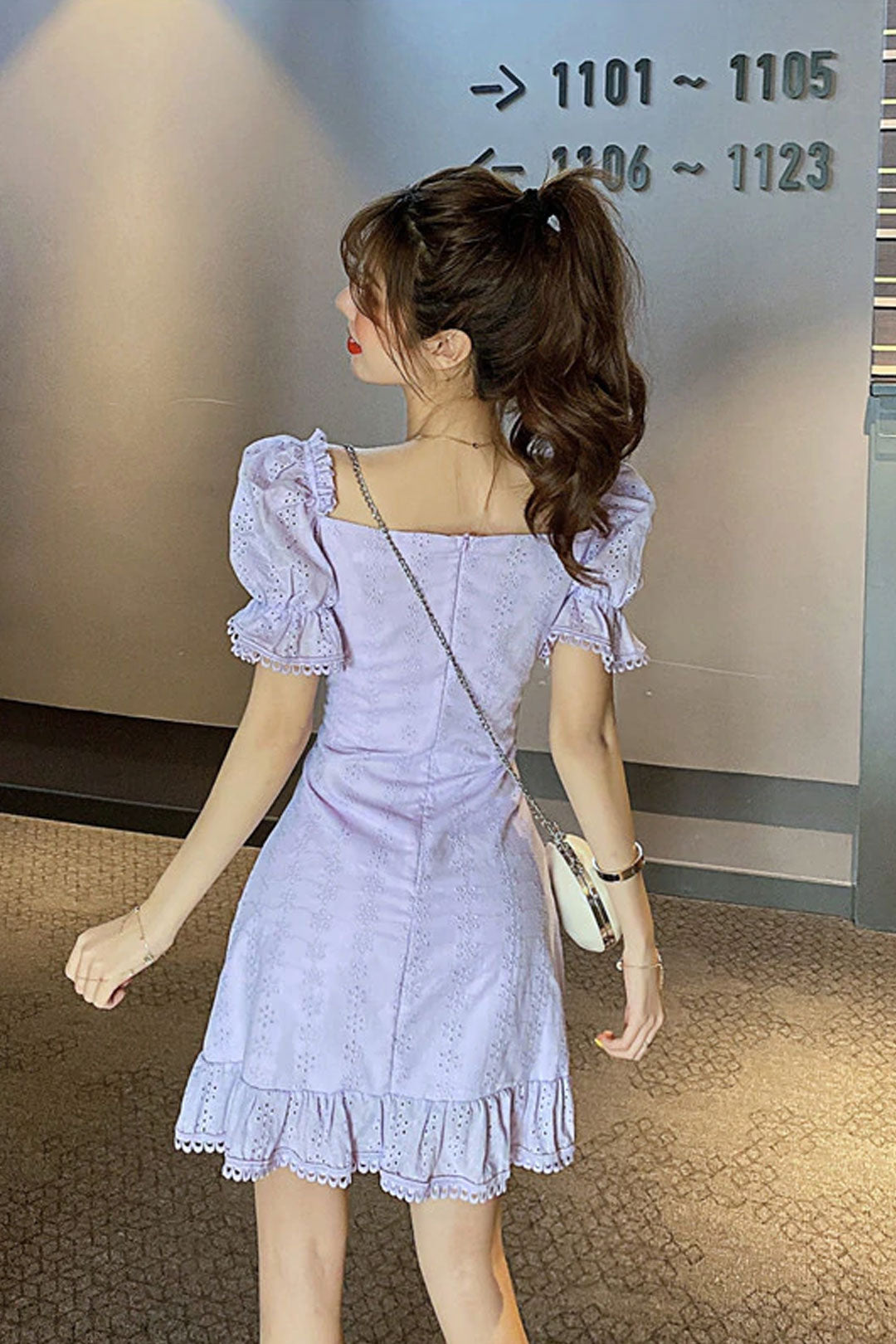 Boho > Vintage Dress, Boho Mini Dress, Sara White Lace