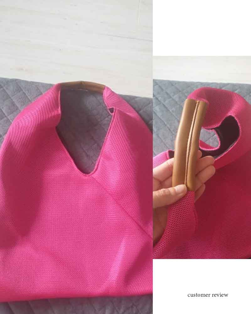 Boho Bag, Hobo Bags, Triangle Fabric Bag in Pink, Blue, Black, Green