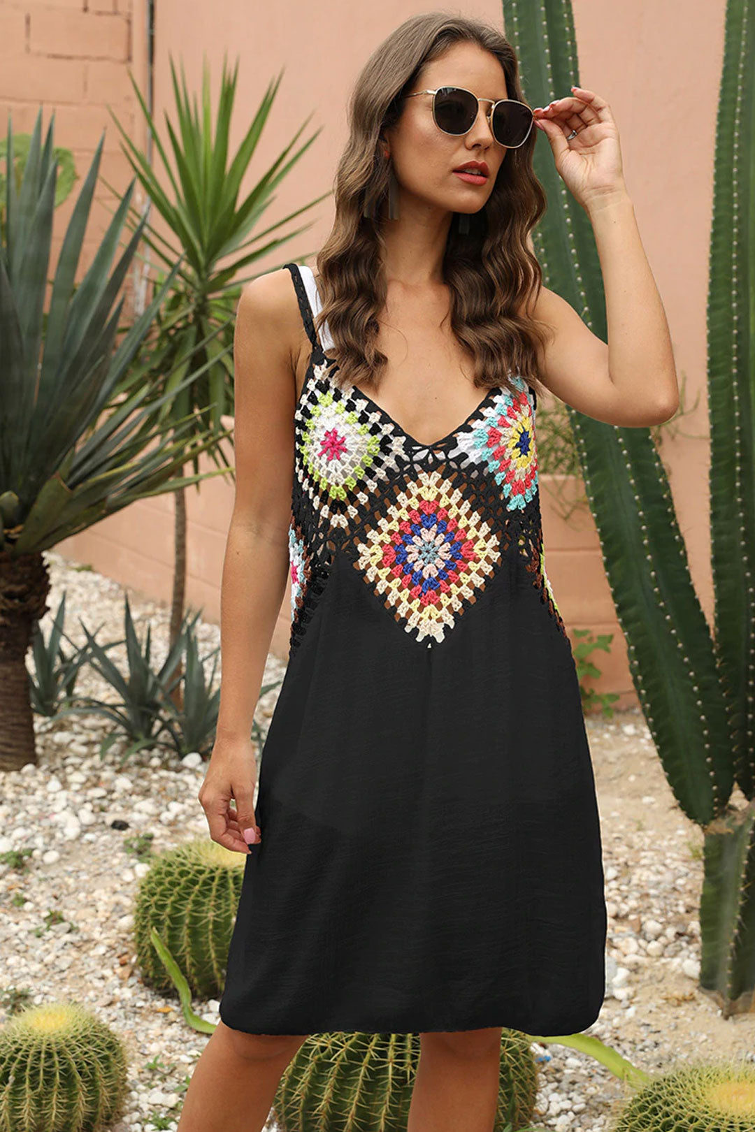 Midi Dress, Beach Dress, Cover up Dress,, Black, White, Navy Morgan