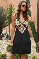 Midi Dress, Beach Dress, Cover up Dress,, Black, White, Navy Morgan