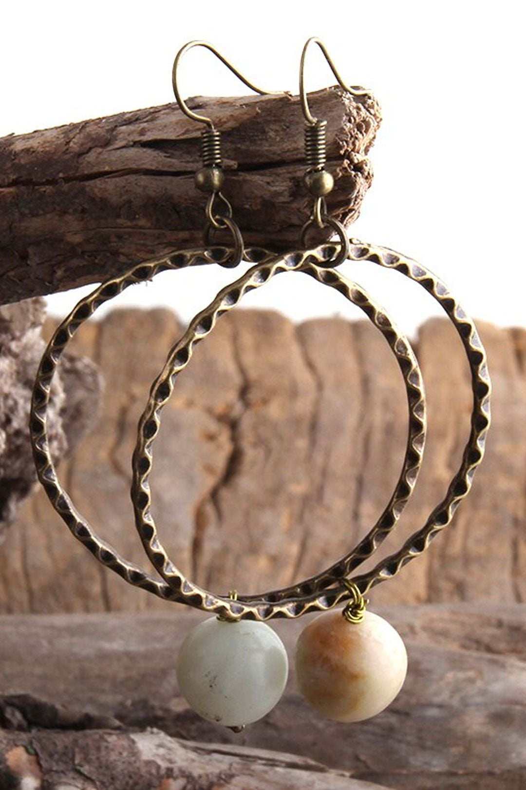 Boho Earrings, RH Dangle Earrings, Loop