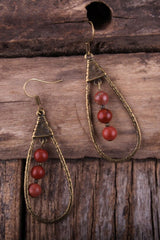 Boho Earrings, RH Dangle Earrings, Droper Loop