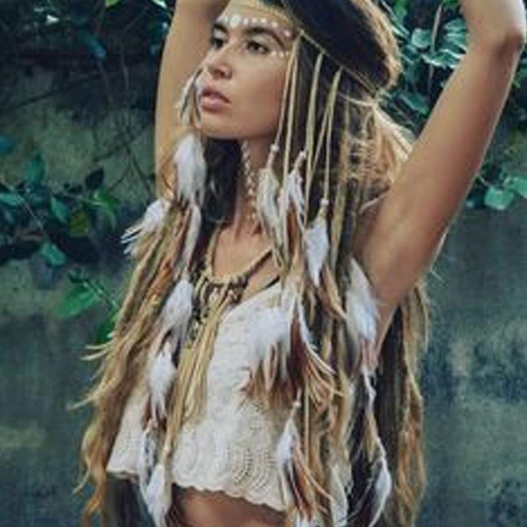 Boho Feather Headband, Gypsy Soul