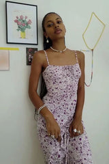 Boho Maxi Dress, Strappy Sundress, Missy Daisy in Gold and White