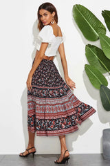 Boho Skirt, Hippie Skirts, Midi Skirt, Dancing Lady