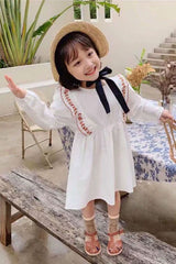 Boho Hat, Kid Hat, Sun Hat, Little Girl Hat, Charlotte Black Ribbon