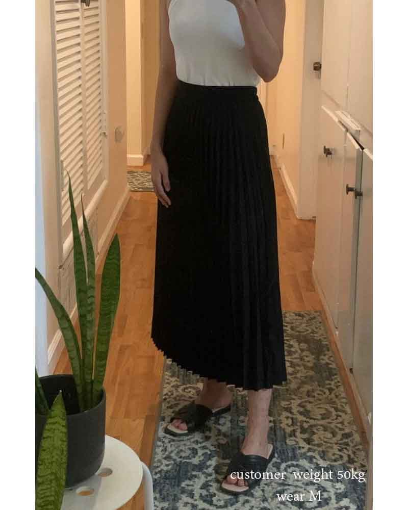 Boho Skirt, Hippie Skirts, Midi Pleated Skirt, Dark Tone