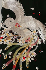 Boho Robe, Cover Up, Black Bird