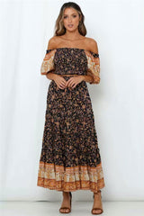 Boho Two Piece Set, Two Piece Skirt Set, Jasmine in Navy