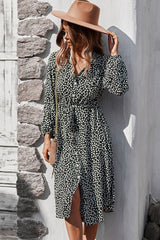 Boho Midi Dress, Sundress, Layla Black