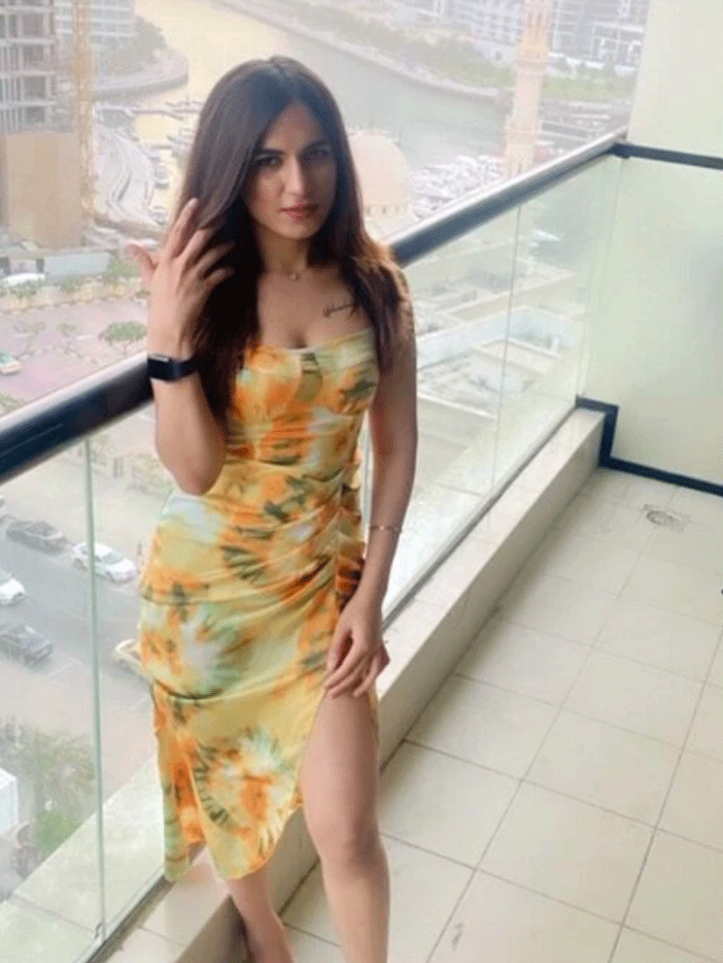 Boho Midi Dress, Strappy, Yellow Blue Neon