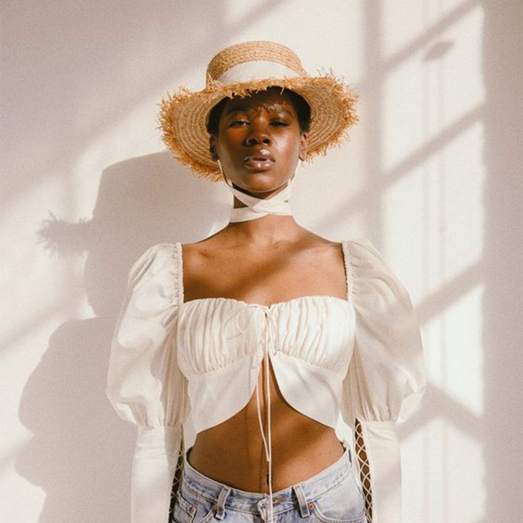 Boho Hat, Sun Hat, Beach Hat, Friged Wide Brim Straw Hat, Sweet