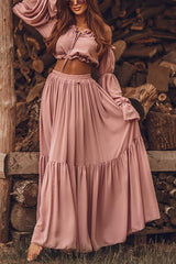 Call Me Angel Off Shoulder Loose Dress Suit