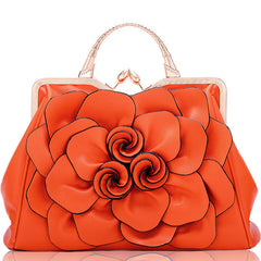 Women's Rose Flower Fashion Casual Shoulder Shoulder Bags