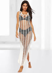 Cut Out Solid Color Cover Up