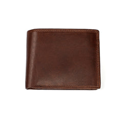 Retro Horse Cowhide Men's Leather Purse