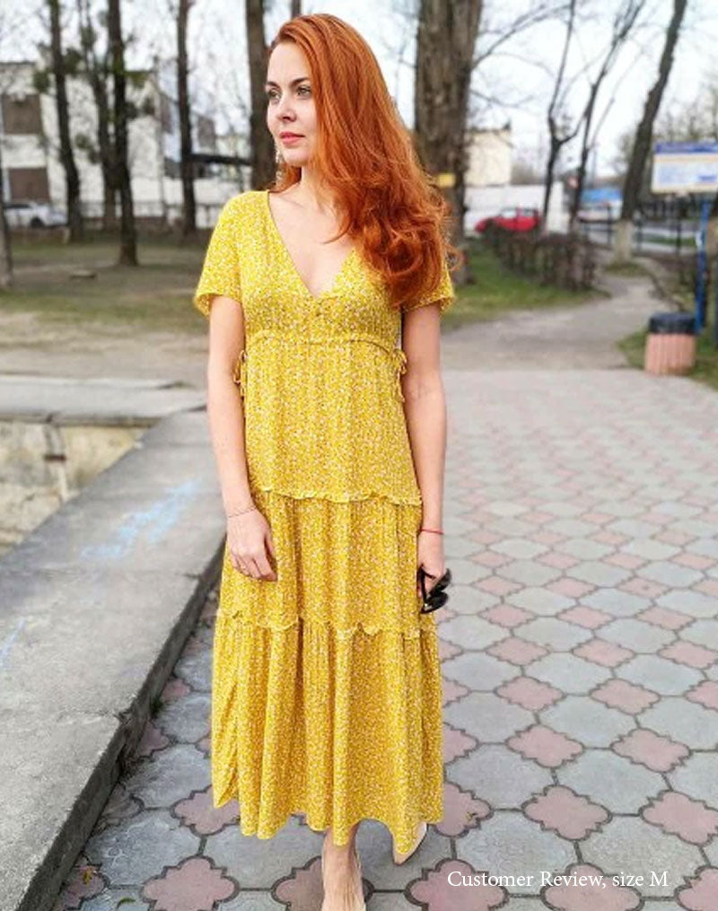 Boho Maxi Dress, Sundress, Serenity in Navy Blue