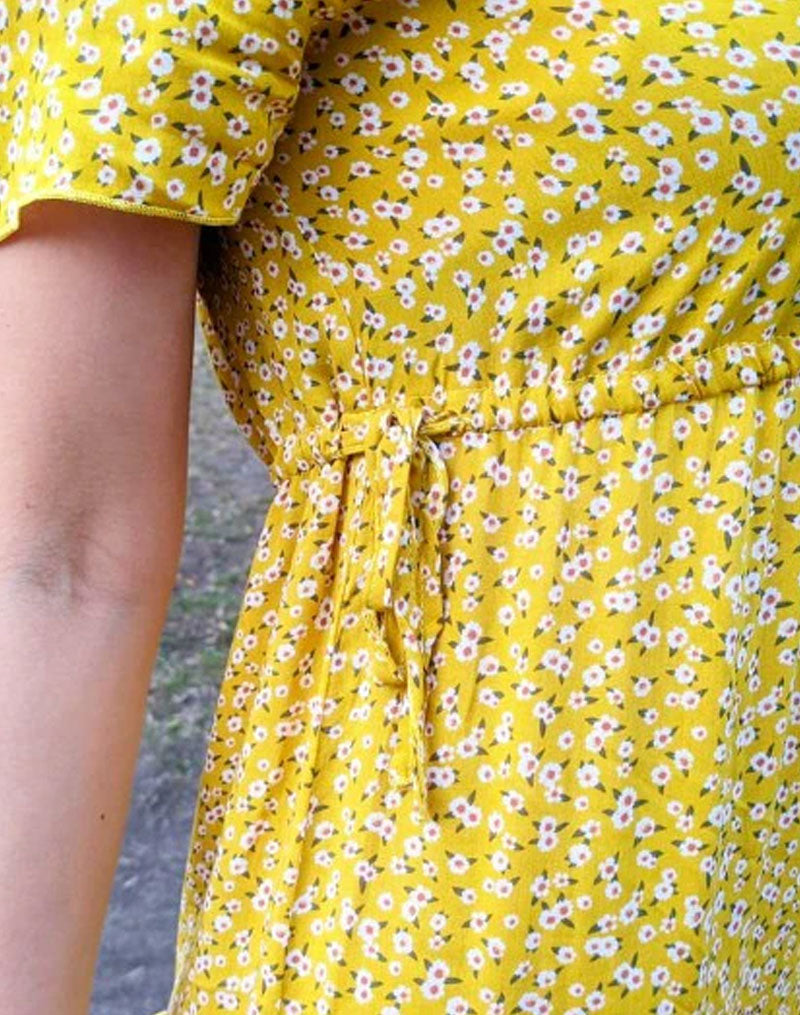 Boho Maxi Dress, Sundress, Serenity in Green