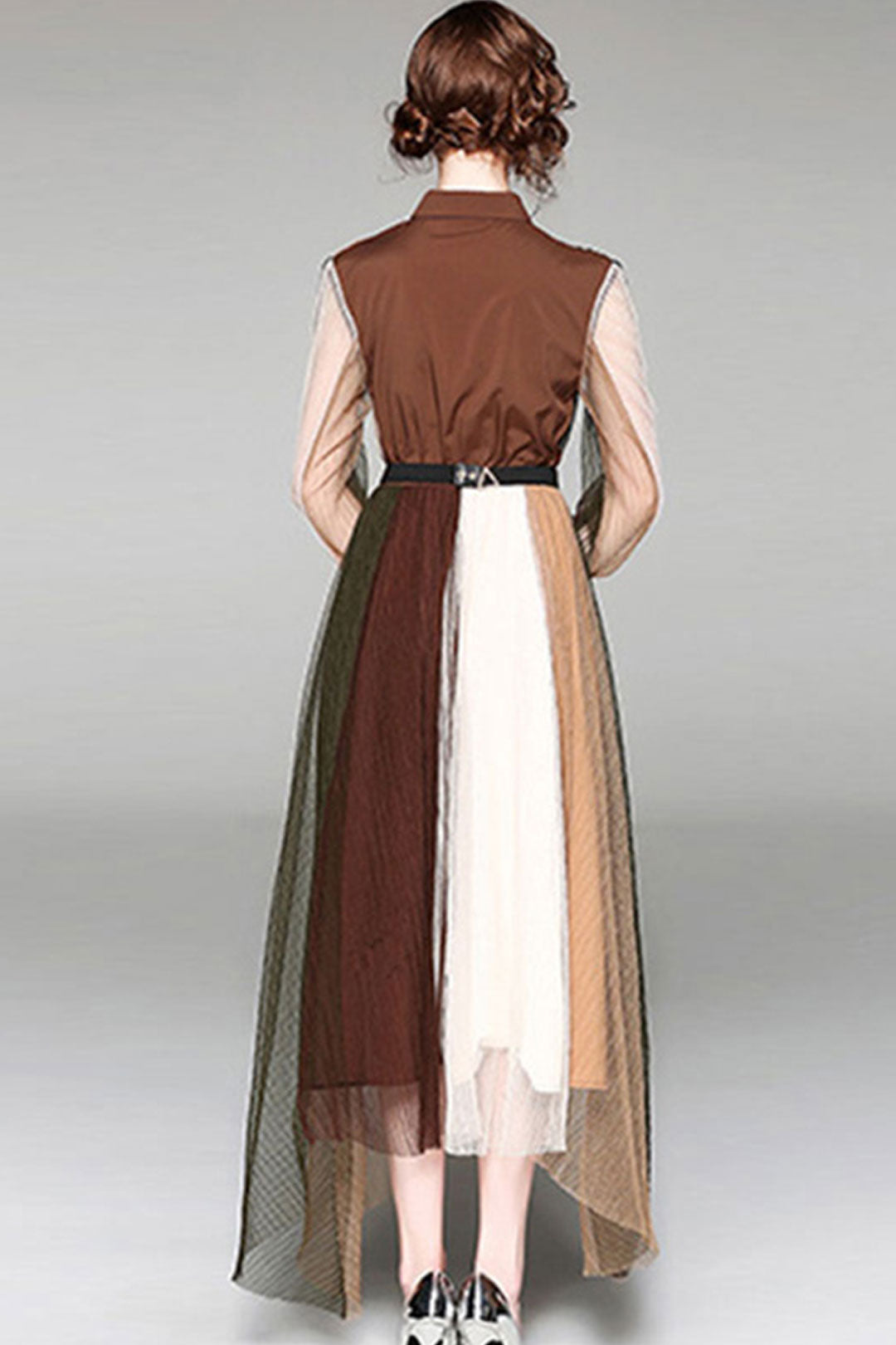 Maxi Dress, Boho Vintage Party Dress, Pleted Dress, Brownie Sugar