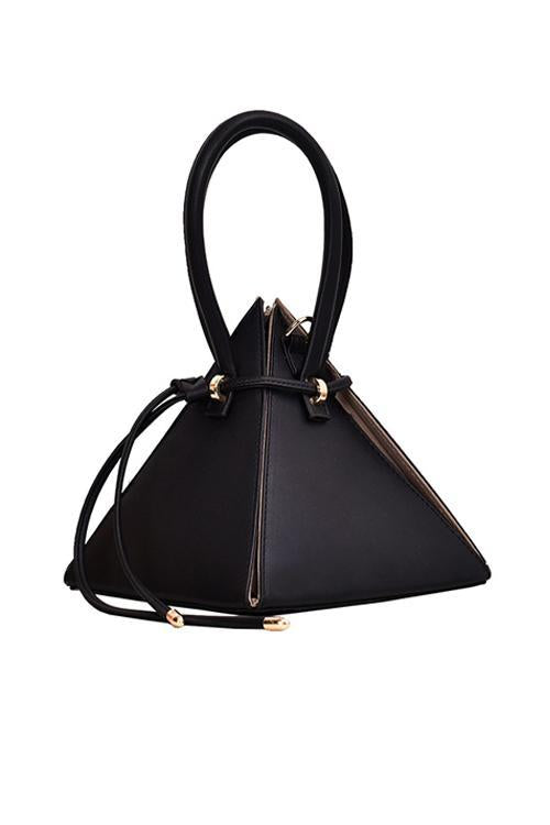 Pyramid Handle Bag