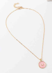 Fashion Alloy Star Moon Necklace Double Pendant