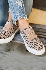 Print Slip On Flat Sneaker