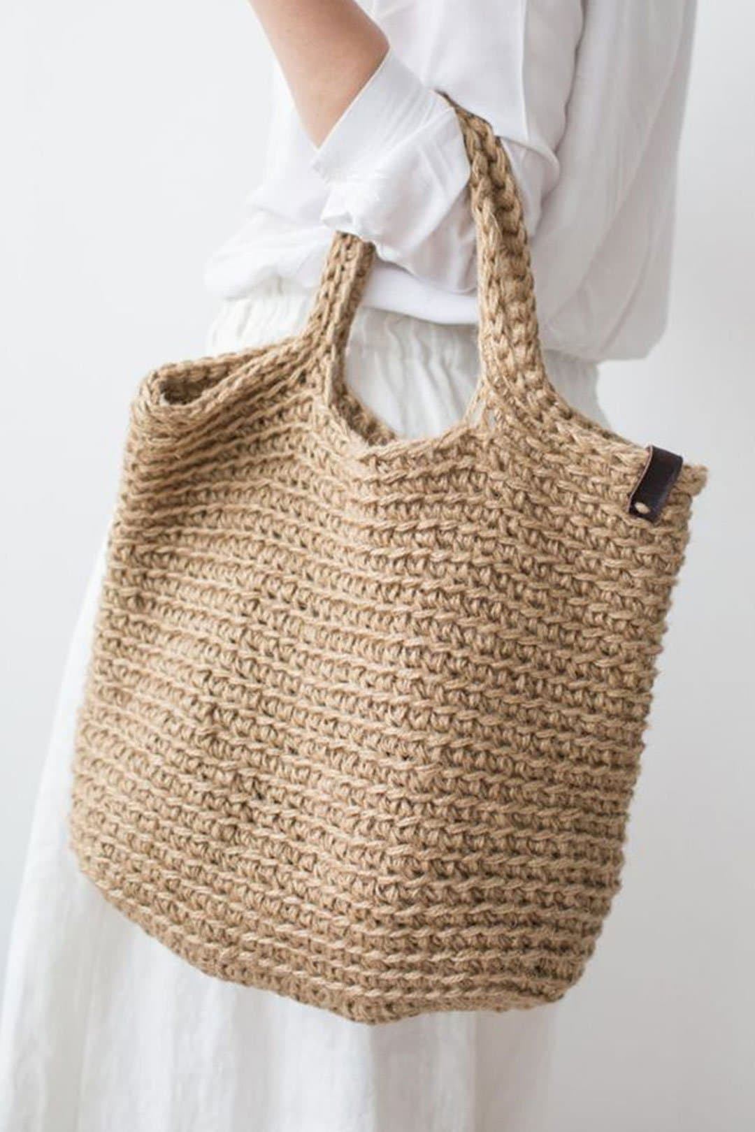 Boho Bag, Woven Rope Handbag, Alba Yellow Rainbow