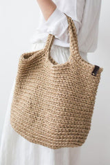 Boho Bag, Woven Rope Handbag, Alba Yellow Rainbow