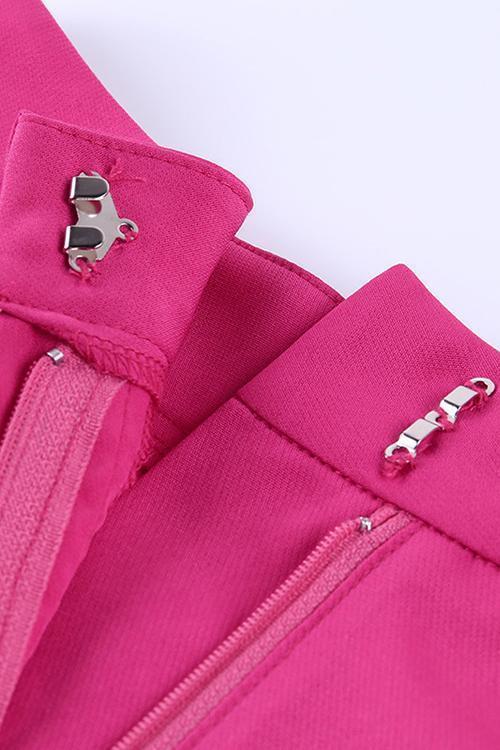 High Waist A Line Shorts