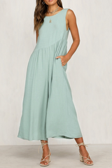 Casual Solid Patchwork Square Collar Straight Jumpsuits(6 Colors)