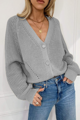 Casual Solid Patchwork V Neck Tops