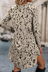 Casual Elegant Print Patchwork V Neck A Line Dresses