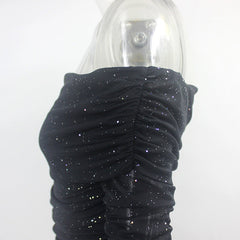 Off Shoulder Bodycon Sexy Mini Dress