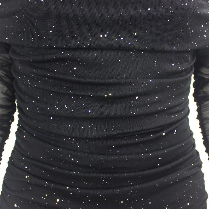 Off Shoulder Bodycon Sexy Mini Dress