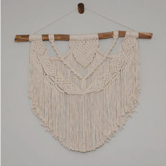 Boho Macrame Wall Hanging - Handcrafted Handwoven Tapestry - Bohemian Home Decor Ansel