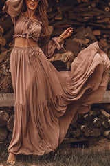 Call Me Angel Off Shoulder Loose Dress Suit
