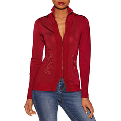 Ladies Casual with Zip Light Jacket