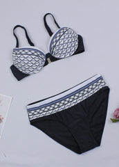 Geometric Printed Bikini Set