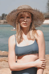 Boho Hat, Sun Hat, Beach Hat, Wide Brim Seagrass Sun Hat, Black Ribbon