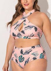 Greenery Printed Bikini Set