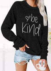 Casual Printed Long Sleeve Top