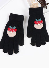 Cartoon Fox Plush Gloves