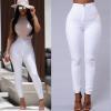 High Waist Stretch Jeans Slim Pencil Pant