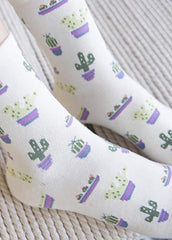 Cactus Print Women's Socks