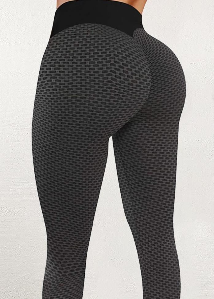 High Waist Solid Color Yoga Shorts