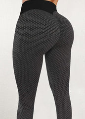 High Waist Solid Color Yoga Shorts