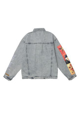 Vincent Van Gogh Embroidered Denim Jacket