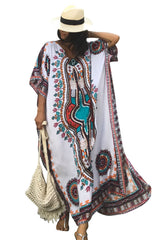 Maxi Boho Dress, Beach Dress, Kaftan, Mandala (4 Colors)